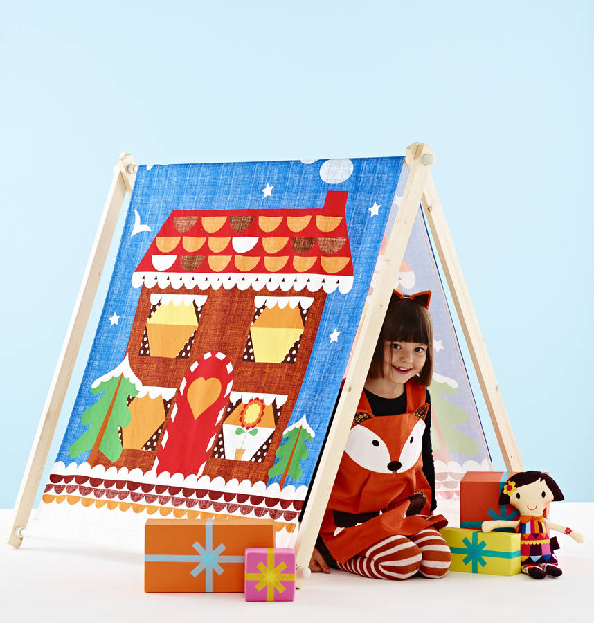 Image of Play Den Tent Gingerbread House