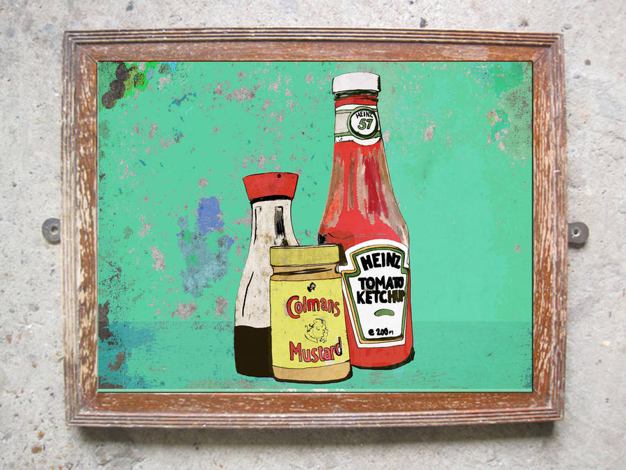 The Condiments Limited Edition Print, 1 of 2