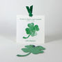 Plant A Clover Seed Paper Card, thumbnail 3 of 5