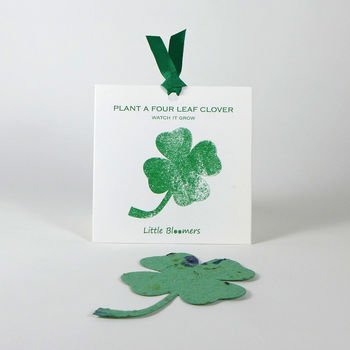 Plant A Clover Seed Paper Card, 3 of 5