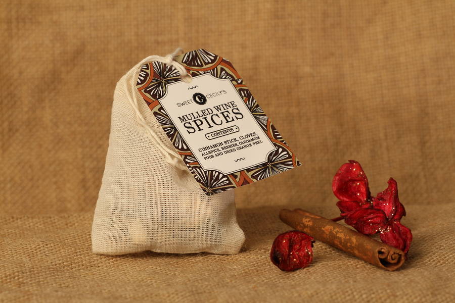 mulled wine spices kit by sweet cecily's | notonthehighstreet.com