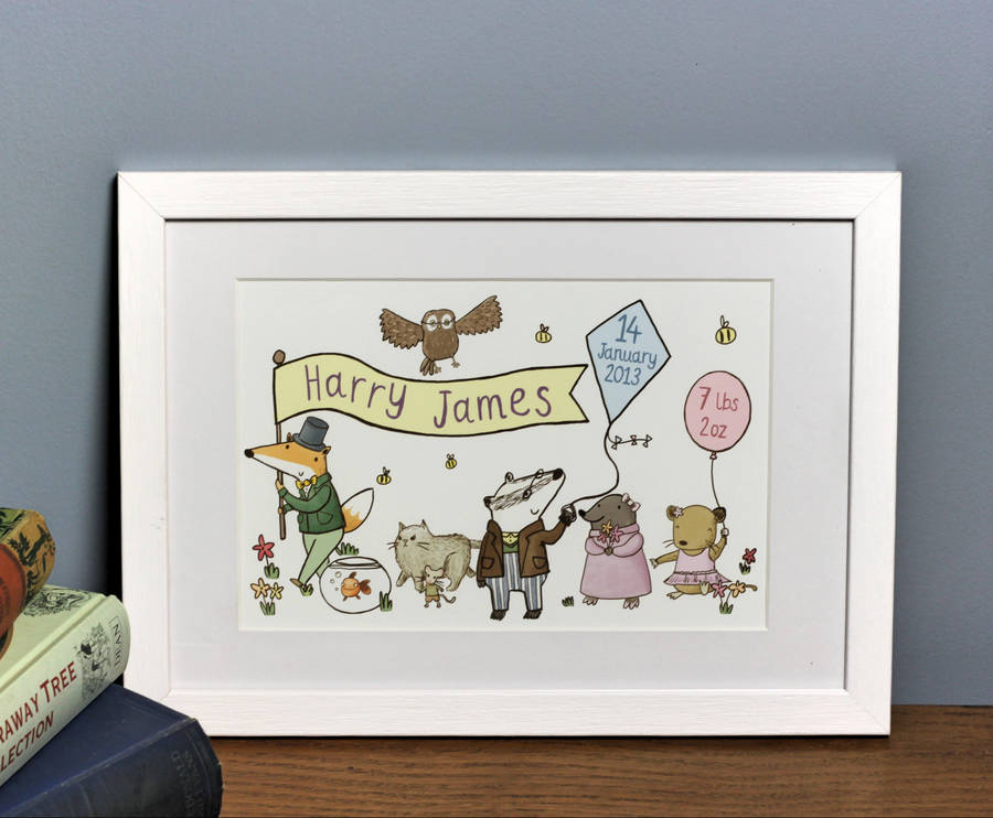 Personalised Print A Bundle Of Joy By Otis Green