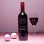 Personalised Christmas Bells Wine With Your Message, thumbnail 1 of 5