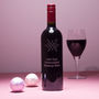 Personalised Christmas Snowflake Wine With Your Message, thumbnail 1 of 5