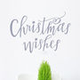 Christmas Wishes Wall Sticker, thumbnail 2 of 4