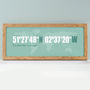 Personalised Special Place Urban Coordinates Art Print, thumbnail 5 of 9