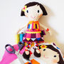 Personalised Sew Your Own Doll Kit, thumbnail 1 of 8