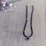Black Spinel, Diamond And Amethyst Necklace, thumbnail 5 of 12