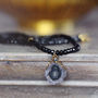 Black Spinel, Diamond And Amethyst Necklace, thumbnail 8 of 12