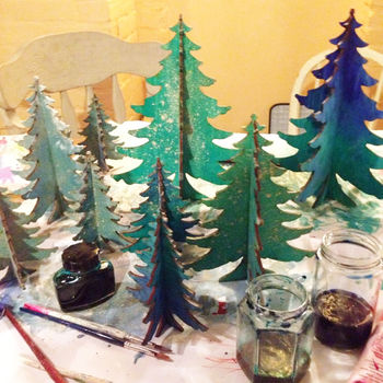 Craft Diy Christmas Tree Table Decorations, 10 of 10