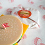 Burger Perspex Coaster Set, thumbnail 5 of 5