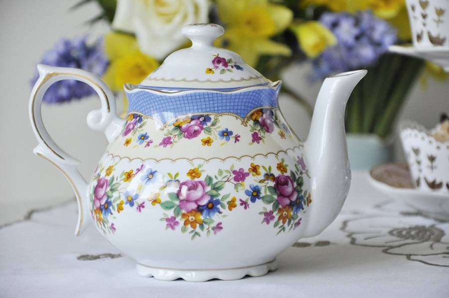 Vintage Rose Teapot By I Love Retro | notonthehighstreet.com