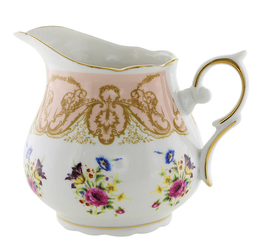 Vintage Rose Milk Jug By I Love Retro