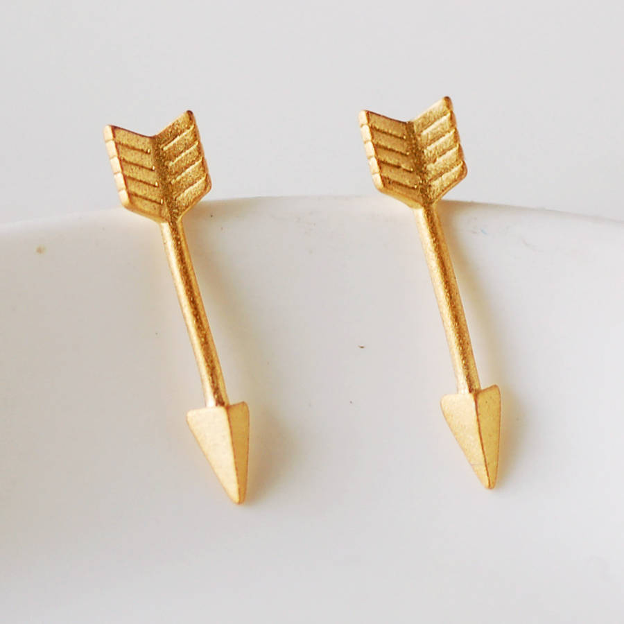 Golden Arrow Earrings Golden Arrow Earrings