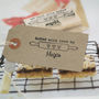 'Baked With Love' Rolling Pin Rubber Stamp, thumbnail 1 of 3