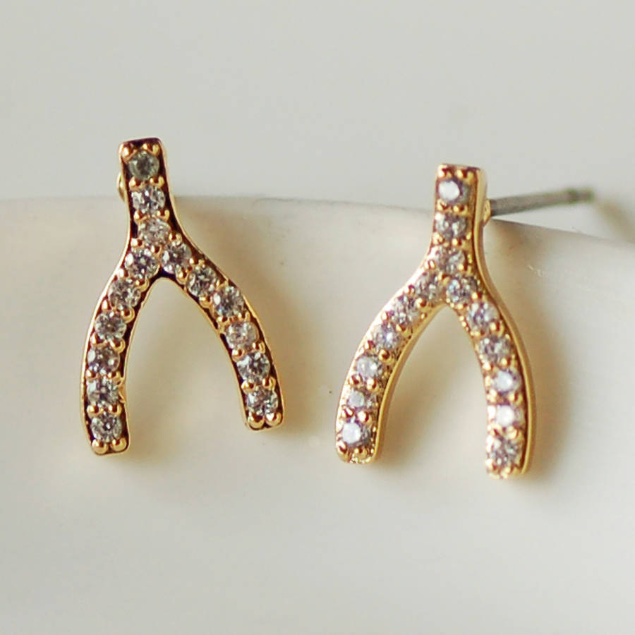 Wishbone Earrings By Carriage Trade