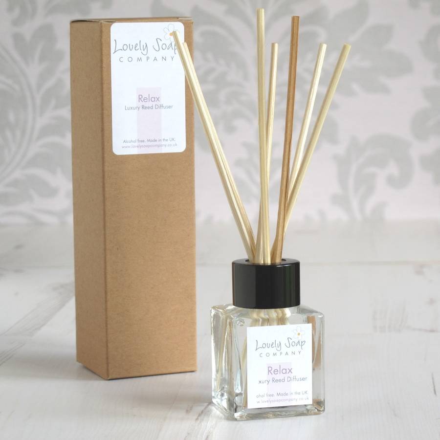 aromatherapy reed diffuser by lovely soap company | notonthehighstreet.com