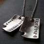 Piece Of My Heart Dog Tags, thumbnail 4 of 6