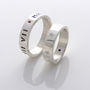 Silver Personalised Ring, thumbnail 8 of 11