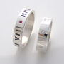 Silver Personalised Ring, thumbnail 7 of 11