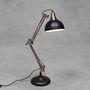 Copper And Black Desk Lamp, thumbnail 3 of 5
