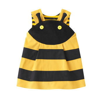 Bumble Bee Pinafore Dress, 2 of 8