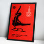 1980 Moscow Olympics Gymnastics Print, thumbnail 1 of 2