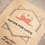 10 ‘Recipe For Love’ Personalised Seed Packet Favours, thumbnail 3 of 4