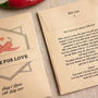 10 ‘Recipe For Love’ Personalised Seed Packet Favours, thumbnail 4 of 4