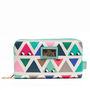 Don't Be Square Triangle Print Purse / Wallet, thumbnail 1 of 4