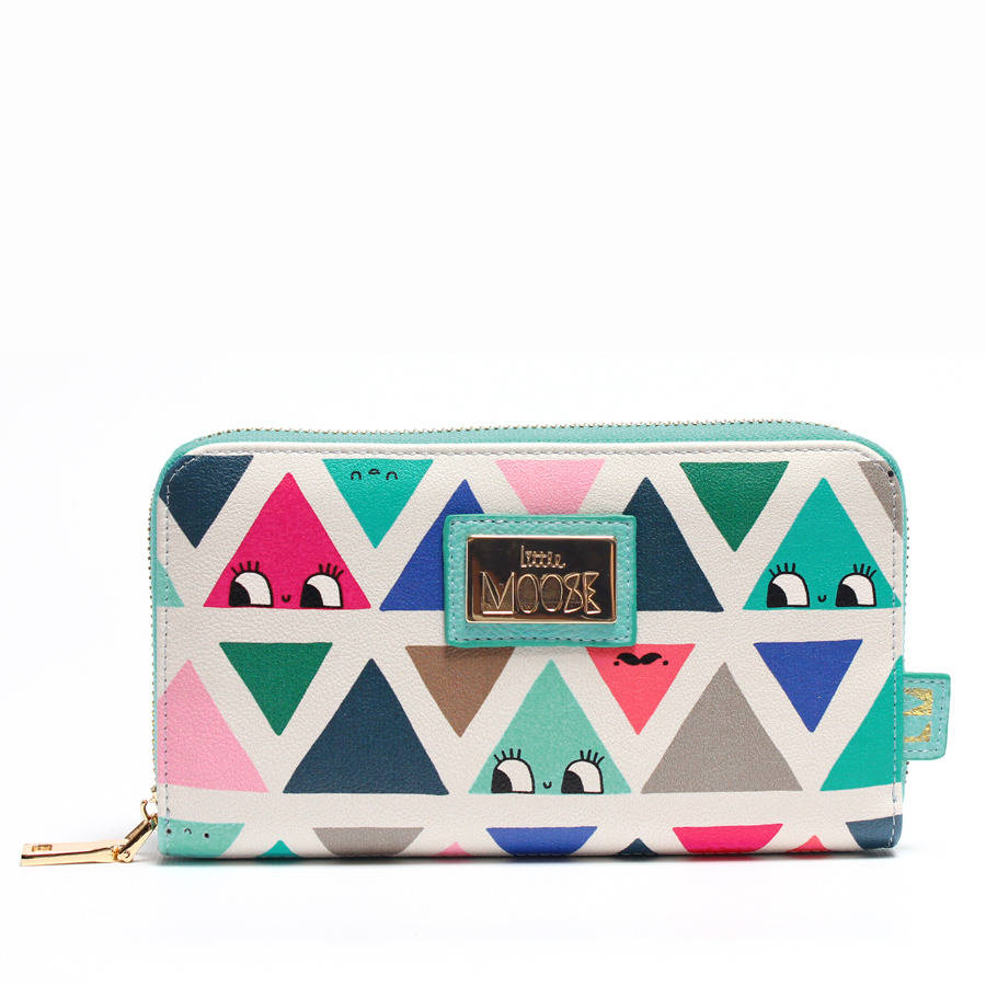 Don't Be Square Triangle Print Purse / Wallet, 1 of 4