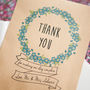 10 'Thank You' Personalised Seed Packet Favours, thumbnail 2 of 5