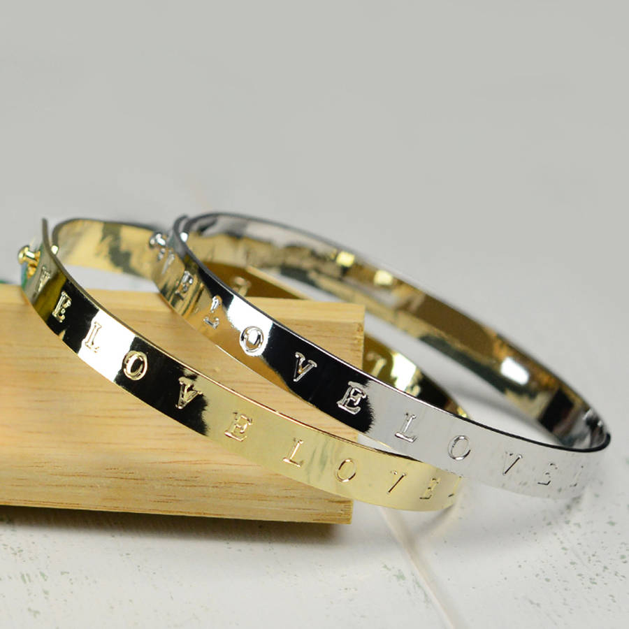 Love Bangle By Home & Glory