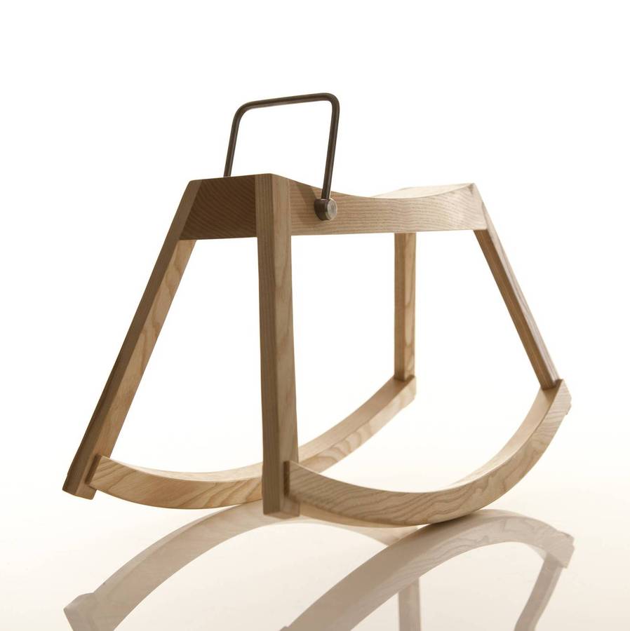 Image of Wooden Rocker