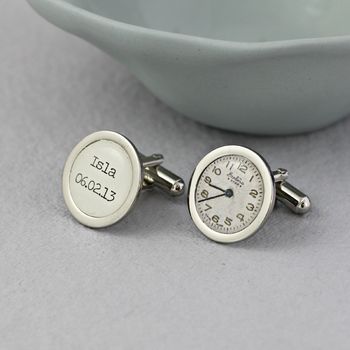 Personalised Special Time Cufflinks, 4 of 6