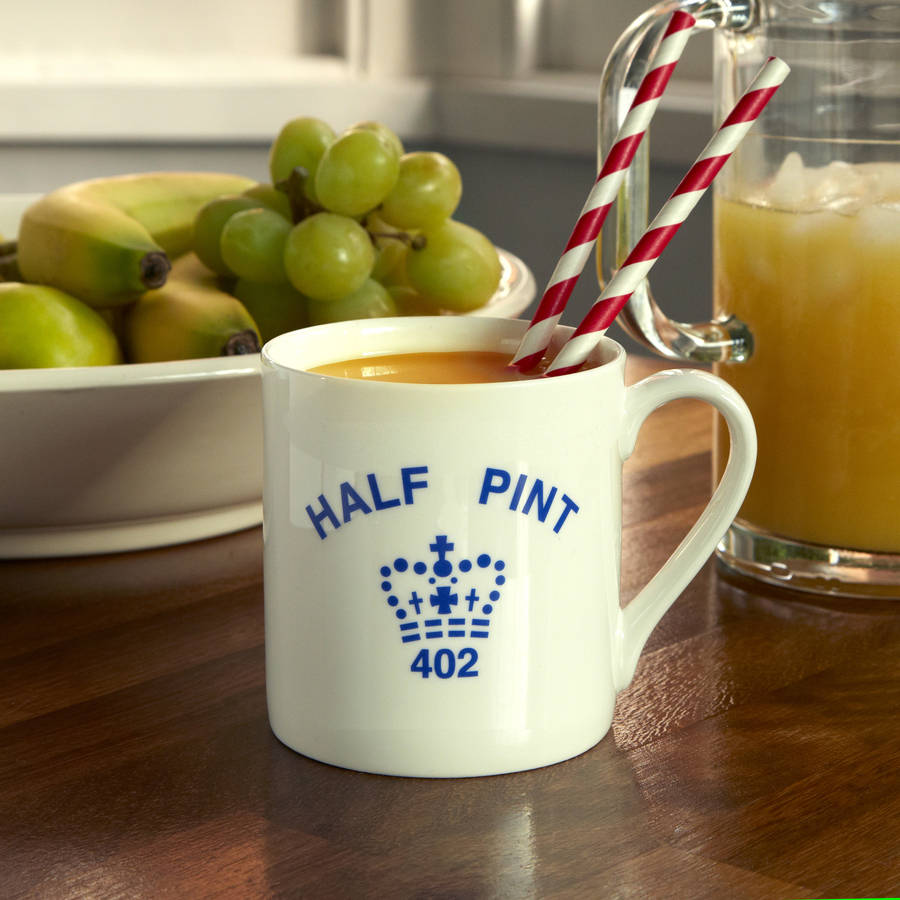 half pint mug by twisted twee