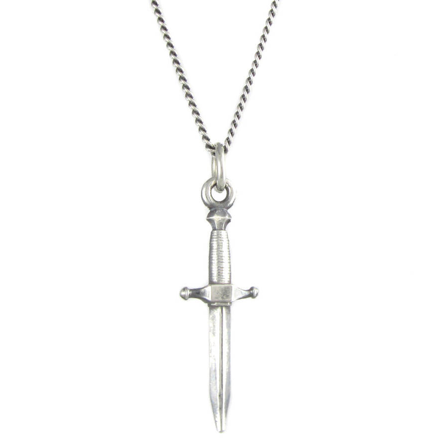 Dagger Necklace By Black Pearl | notonthehighstreet.com