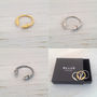 Open Twig Ring In Sterling Silver Or Gold Vermeil, thumbnail 5 of 7