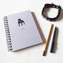 Personalised Staffie Lover's Journal Or Notebook, thumbnail 5 of 8