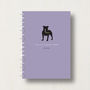 Personalised Staffie Lover's Journal Or Notebook, thumbnail 7 of 8