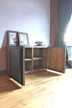Sam Reclaimed Pine And Steel Media Unit, 2 of 5