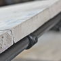 Casey White Washed Reclaimed Wood Coffee Table, thumbnail 6 of 9