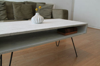 Pallet Coffee Table In Solid White, 2 of 6