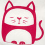 Contented Cat Organic Cotton Tote Bag, thumbnail 5 of 6