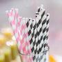 Striped Paper Party Straws, thumbnail 5 of 12