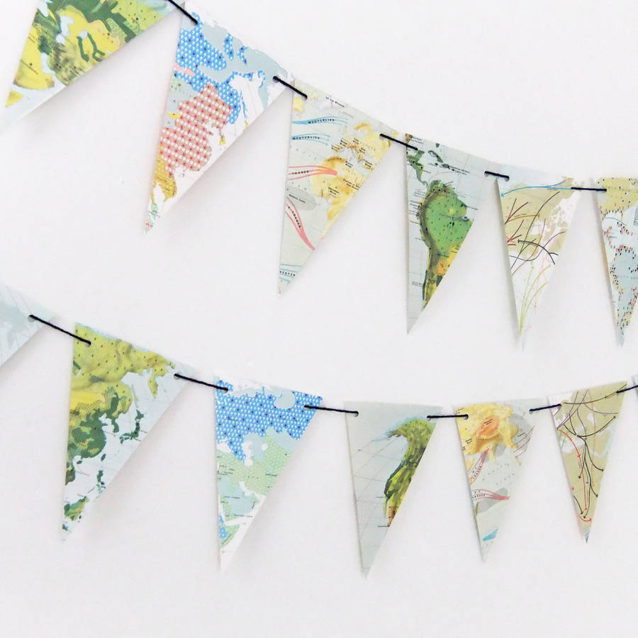 Map Bunting, 1 of 5