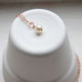 14 Ct Rose Gold Filled Metal And Pearls Jewellery Set, thumbnail 11 of 12