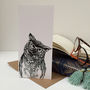 Wise Owl Greeting Card, thumbnail 1 of 2