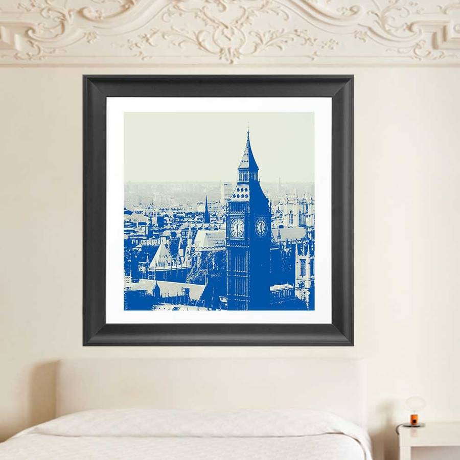 London Framed Art Print By Ruby and B