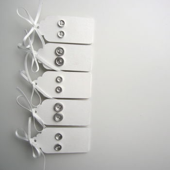 Handmade Sterling Silver Button Earrings, 5 of 5